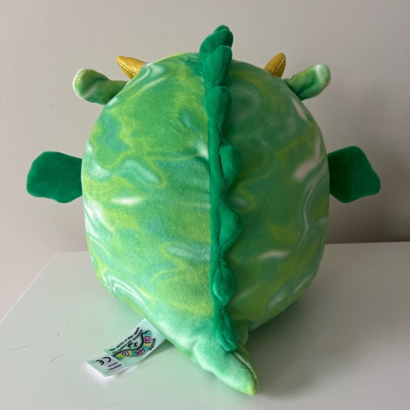 Squishmallows Mystery Squad 8" Green Tie Dye Dragon (SCENTED) - Picture 2 of 3